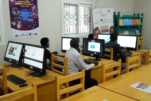 Tchad: Inauguration d'espaces numériques IFADEM Image 1
