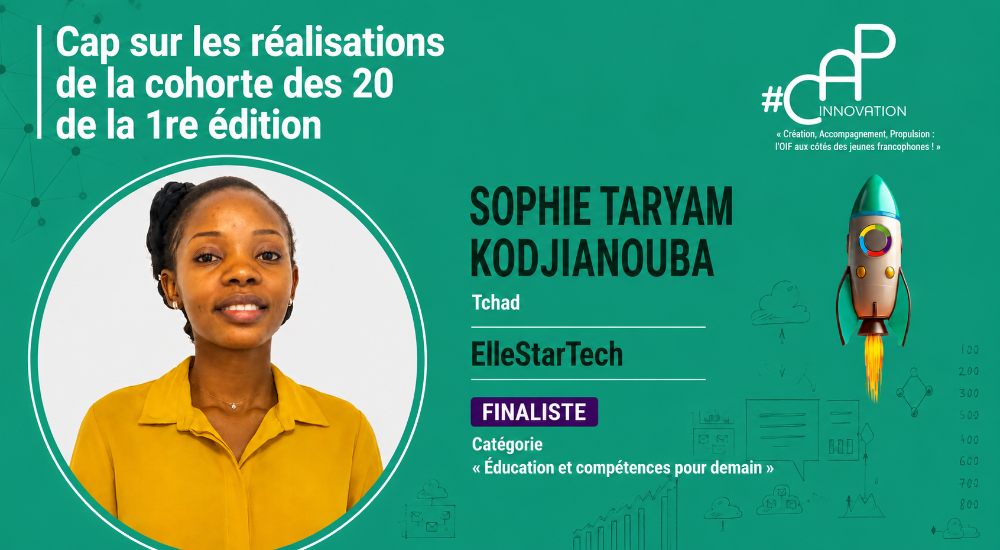Découvrez le parcours de Sophie TARYAM KODJIANOUBA Image 1