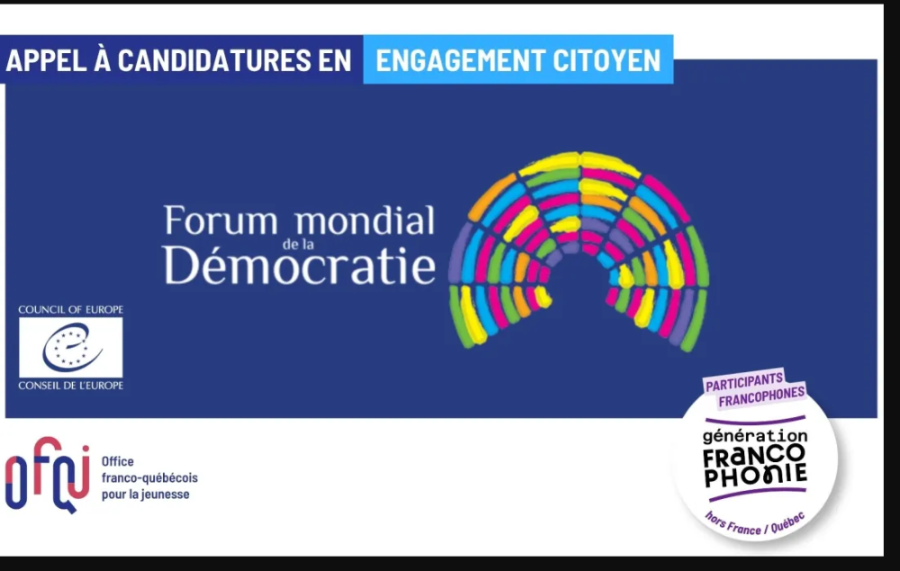 14e édition du Forum mondial de la démocratie Image 1