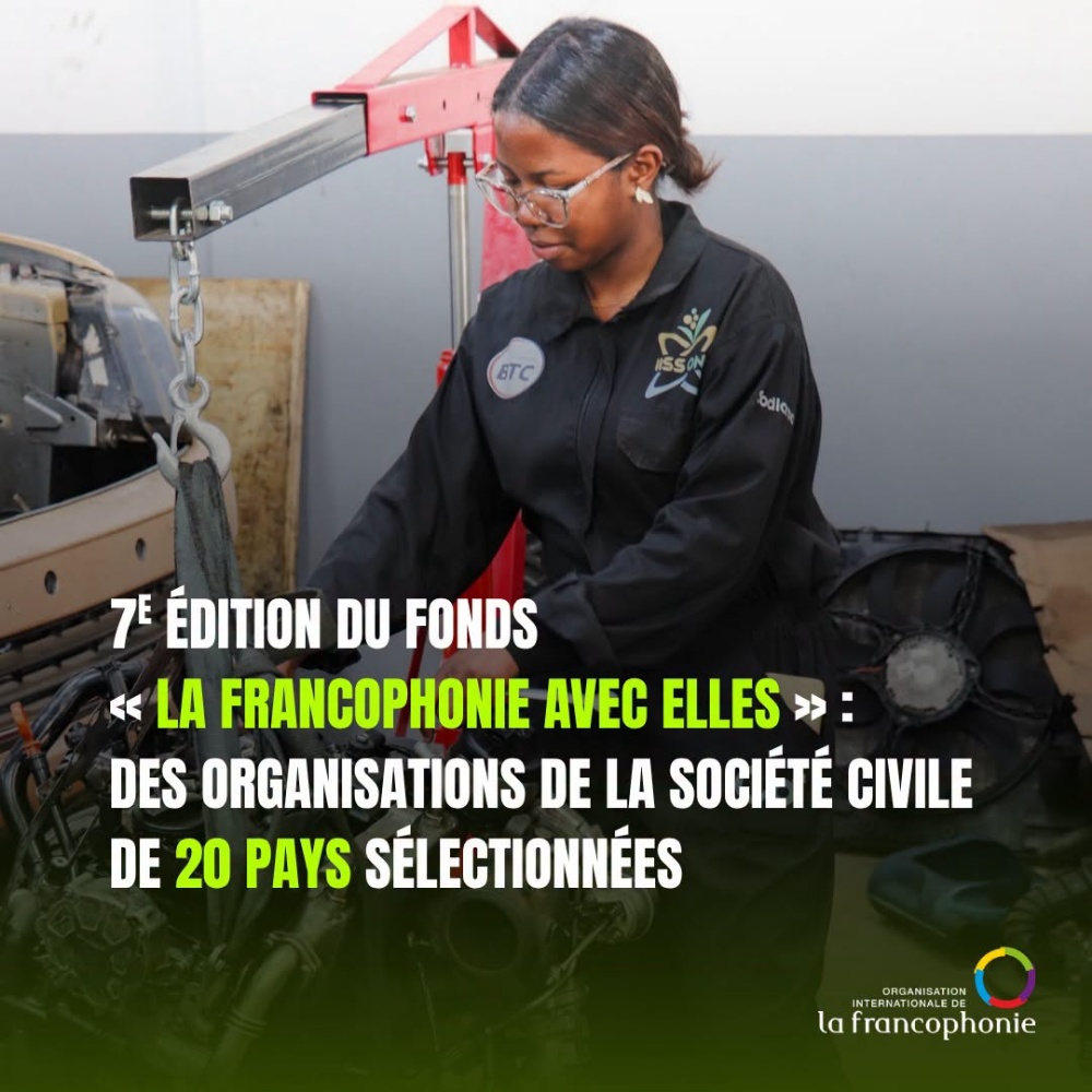 7e édition du Fonds « La Francophonie avec Elles » : 26 ... Image 1