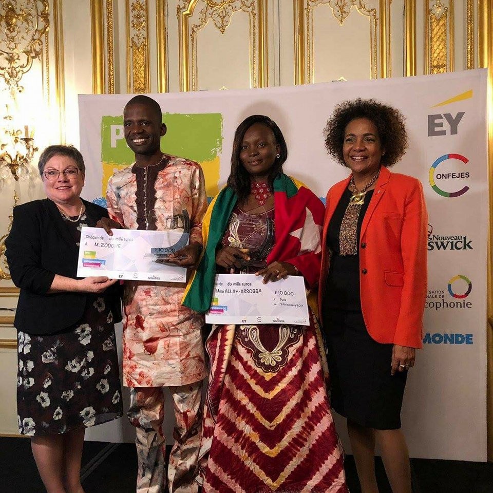 Le Prix « Jeune entrepreneur(e) francophone » remis pour la  ... Image 1