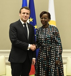 Emmanuel Macron au siège de l'OIF Image 1